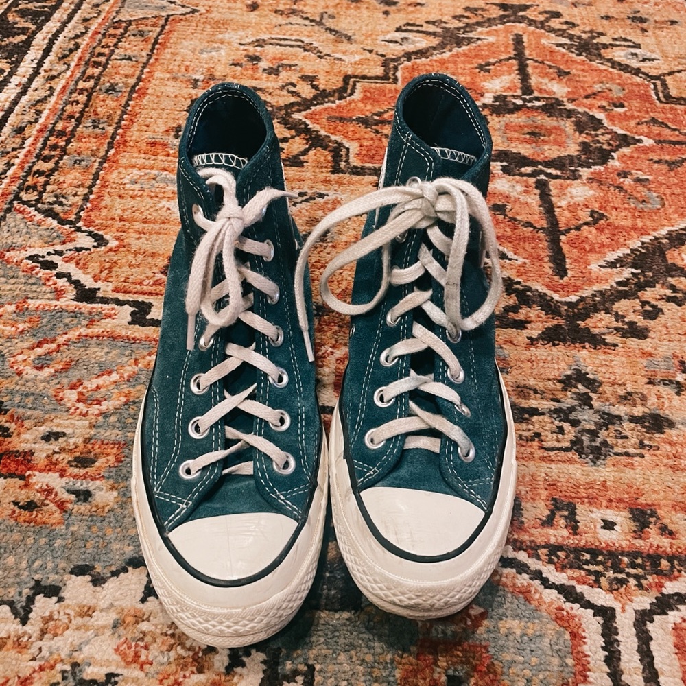 Blue Converse